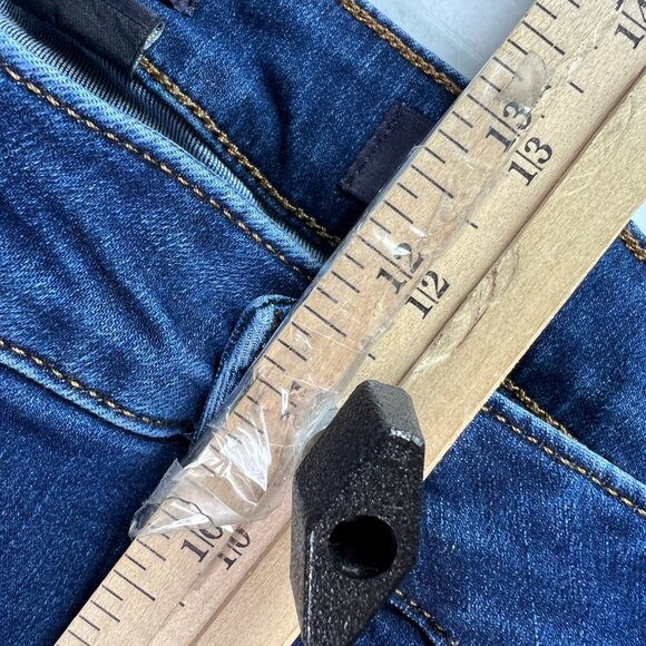 Not Your Daughters Jeans Women's 36x31* Marilyn Straight Dark Blue Denim Tag 16 - Picture 15 of 16